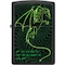 Zippo 2022N Zippo Price Fighter 218-Cyberpunk Dragon Design Black Matte ZIP-48497 - alternate 1